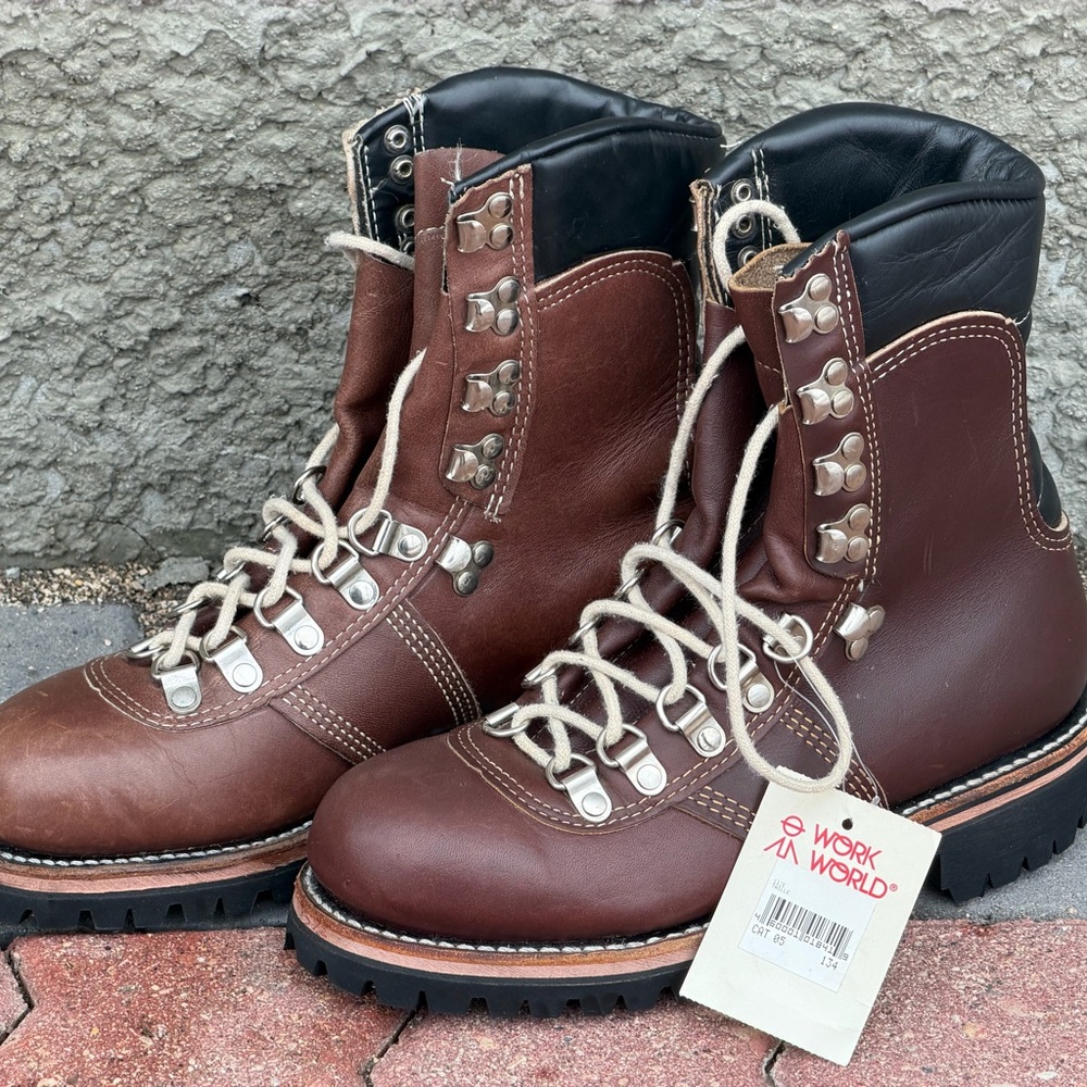 Matterhorn Steel Toe Work Boots Women’s 5.5 Deadstock Goodyear Welt Vibram Sole